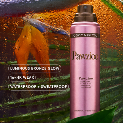 Pawzioo Bronze Veil Waterproof Setting Spray