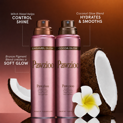 Pawzioo Bronze Veil Waterproof Setting Spray