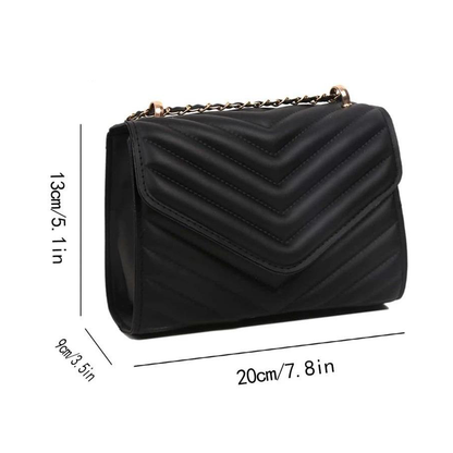 The Everyday Baguette — Vintage-Inspired Vegan Leather Shoulder Bag